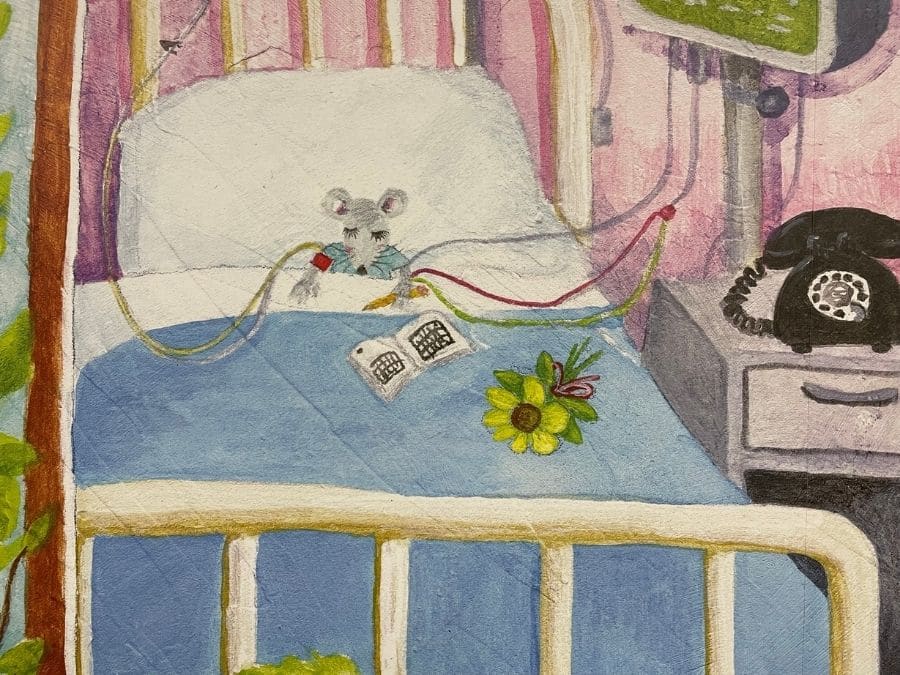 Animal Hospital Wall Mural - Close-up Mouse - About Murals