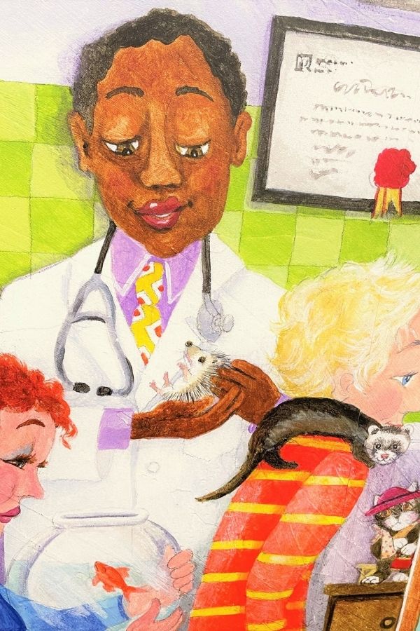 Animal Hospital Wall Mural - Close-up Veterinarian - About Murals