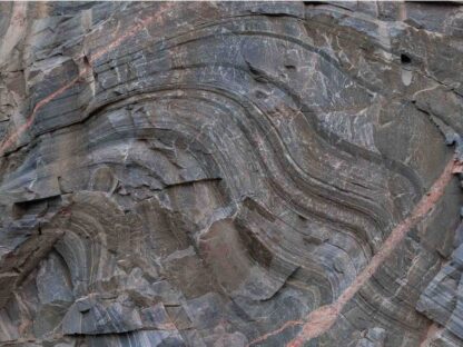 Canadian Shield Swirl Wall Mural. Stone wallpaper from About Murals.