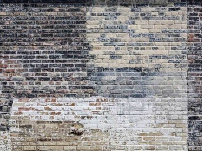 Old Multi Colored Brick Wall Mural - Image 2