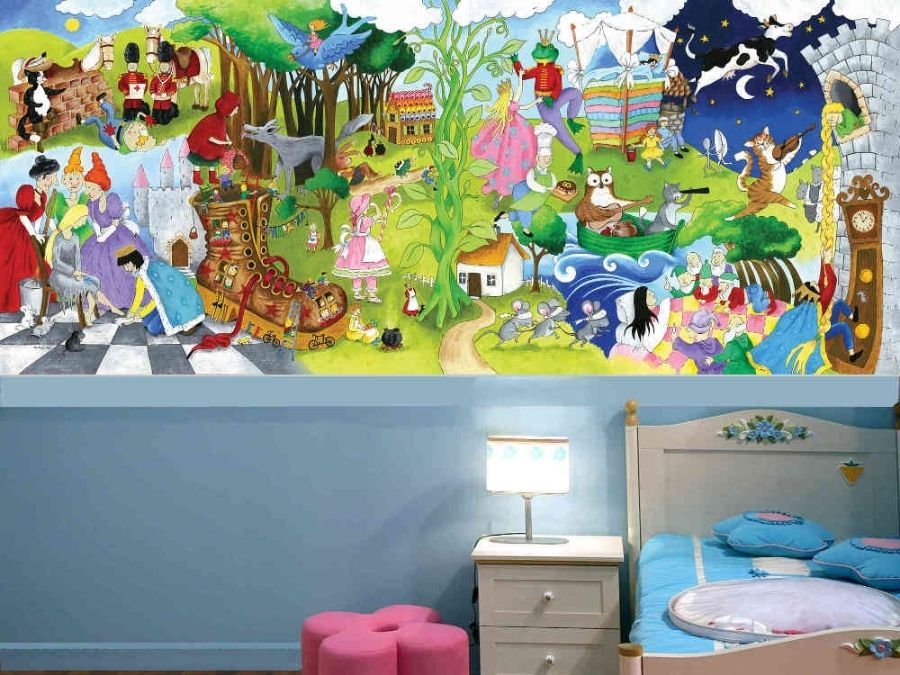 Story Time Wall Mural | About Murals