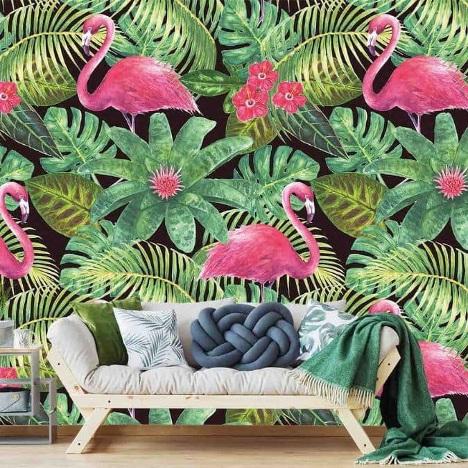 Flamingo Wallpaper | About Murals