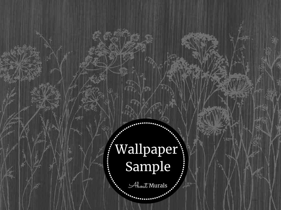 Cow Parsley Soot & Snow – Wall Candy Wallpaper