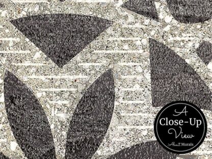 A close-up view of the pattern in a Mandala Wallpaper sold by About Murals.