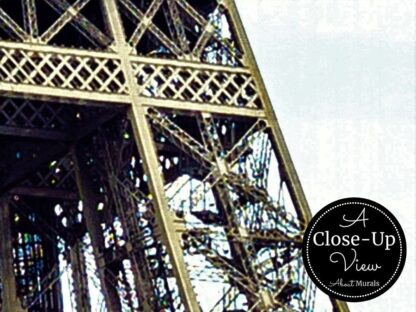 Eiffel Tower Wallpaper - Close-up View - About Murals