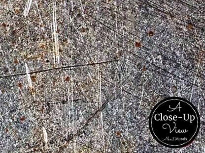 Industrial Metal Wallpaper - Close-up View - About Murals