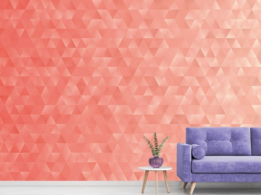 Pink Triangle Wallpaper | About Murals