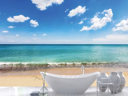 Beach Scene Wallpaper - Image 2