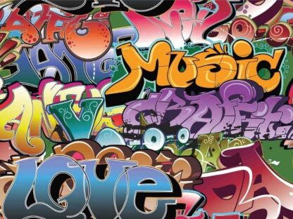 Music Graffiti Wallpaper - Image 2