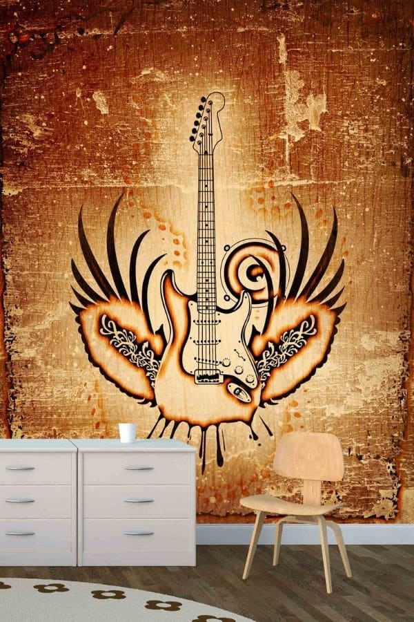 Rock Guitar Wallpaper | About Murals