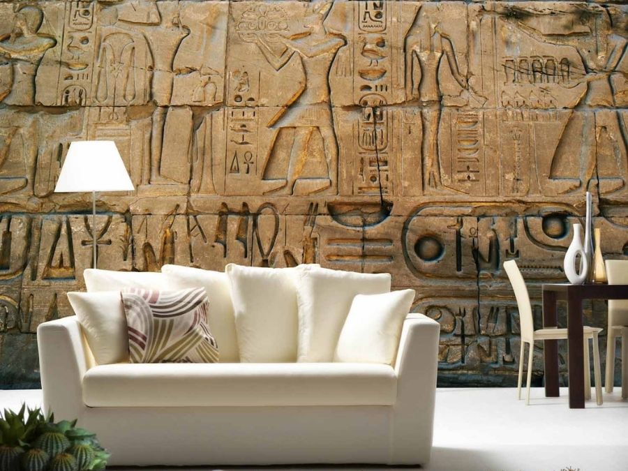 Hieroglyph Wallpaper | About Murals