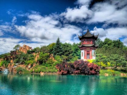 Chinese Garden Wallpaper - Image 2