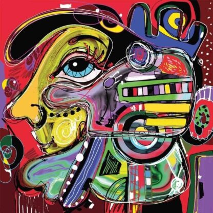 Abstract Face Wallpaper - Image 2