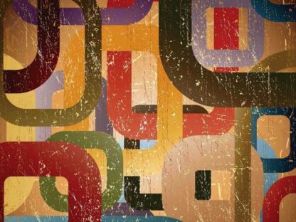 Mid Century Geometric Wallpaper - Image 2
